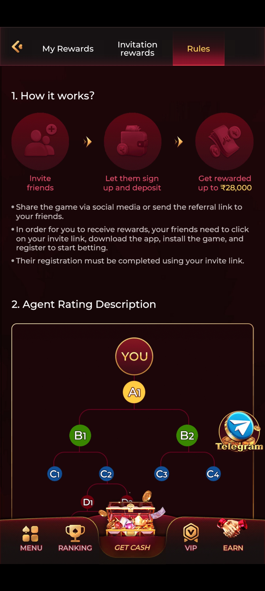 IX7 GAME — Invitation Rewards