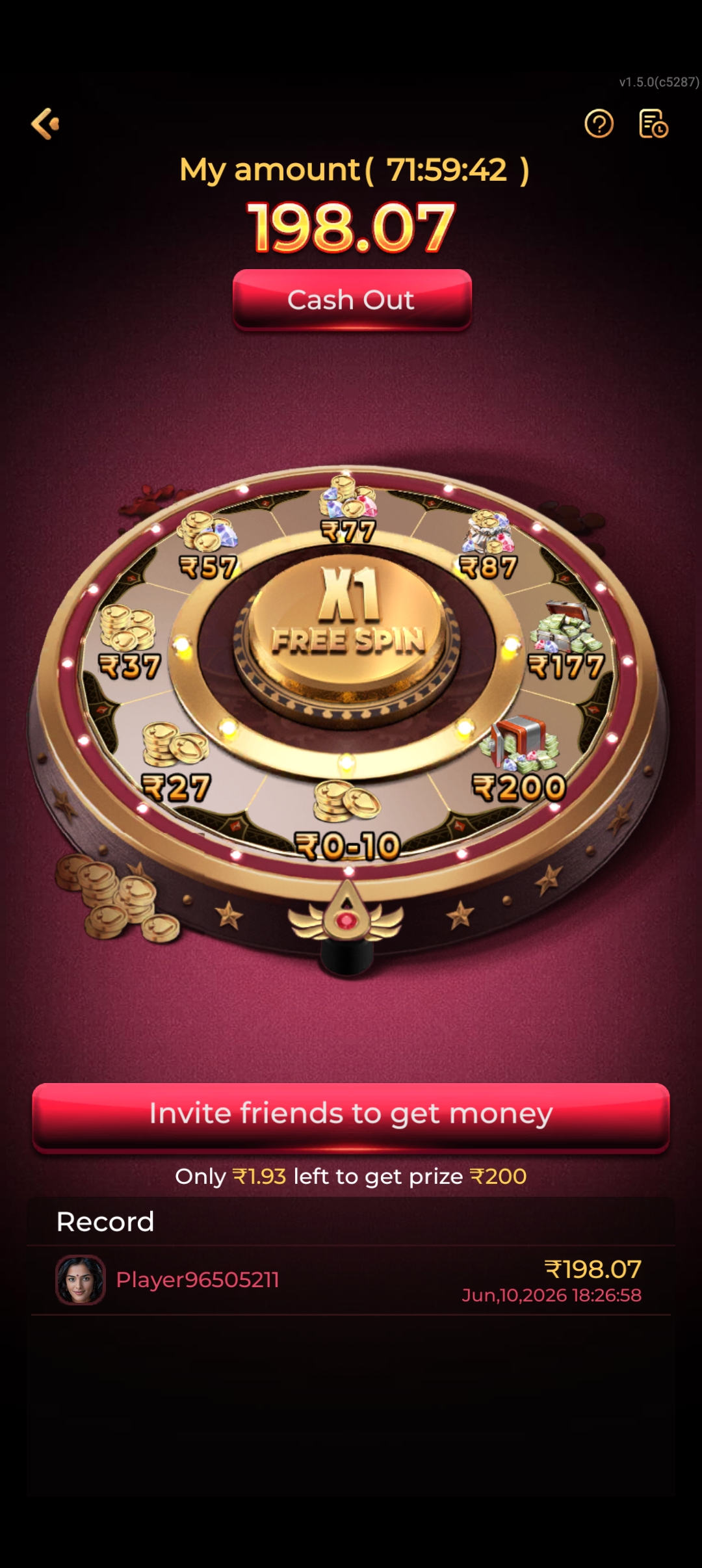 IX7 GAME — Lucky Spin